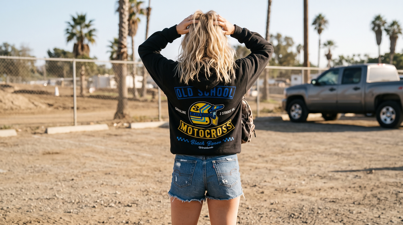 Old School MX Vintage Hoodie