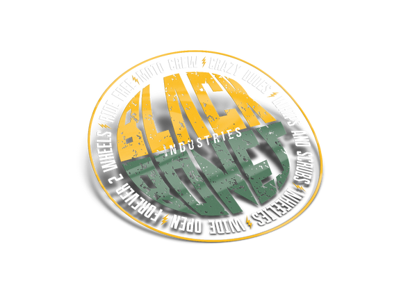 Sticker Black Bones Crew