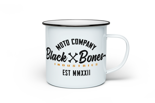 Black Bones Real Moto Co Mug